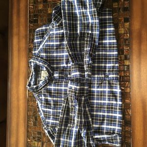 Plaid Long-sleeve, Button Down Shirt